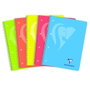 Clairefontaine Cuaderno Espiral Mimesys NEON Din A4+ 120 Hojas Cuadriculado 5 mm