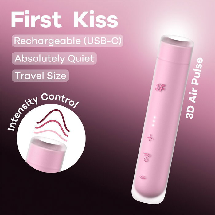 SATISFYER First Kiss Estimulador de Clítoris para Mujer