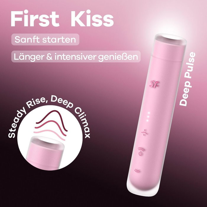 SATISFYER First Kiss Estimulador de Clítoris para Mujer