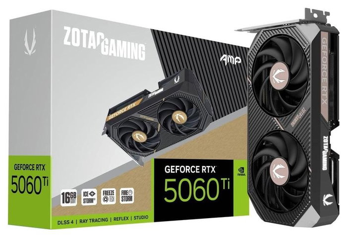 Zotac GAMING GeForce RTX 5060 Ti AMP 16GB GDDR7