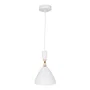Lia Lámpara Colgante Metal Lia SKD-P127-W con Cable Regulable en Altura para Bombilla LED E27