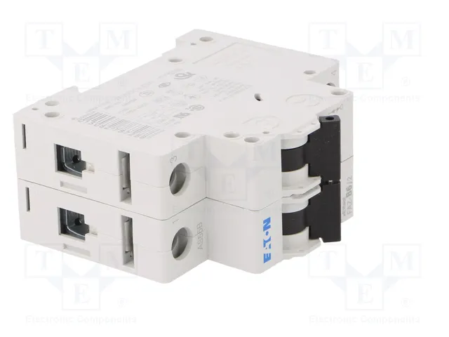 EATON ELECTRIC Interruptor magnetotérmico FAZ-B6/2 2 polos 6A 15kA EATON ELECTRIC Interruptor magnetotérmico FAZ-B6/2 2 polos 6A 15kA