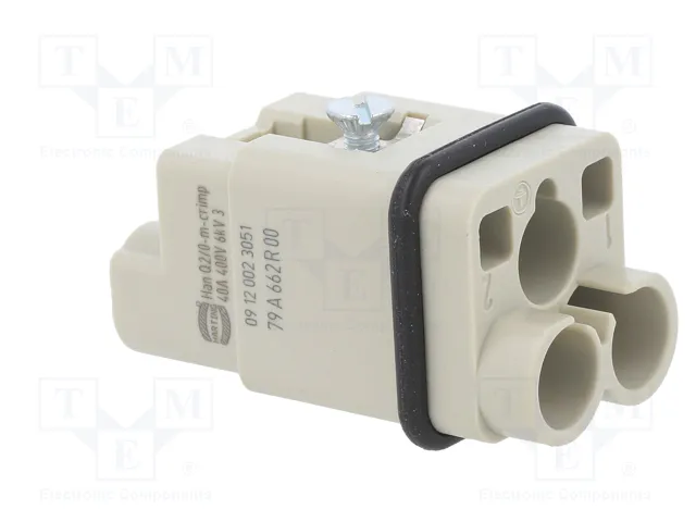 HARTING Han Q Plantilla de Contacto Macho HDC
