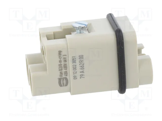 HARTING Han Q Plantilla de Contacto Macho HDC