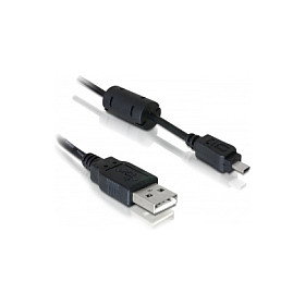 DeLOCK Cable de Cámara Nikon 8pin UC-E6 USB 1,83 m, Negro DeLOCK Cable de Cámara Nikon 8pin UC-E6 USB 1,83 m, Negro