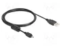 DeLOCK Cable de Cámara Nikon 8pin UC-E6 USB 1,83 m, Negro