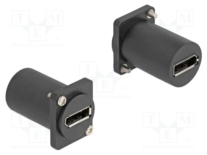 DeLOCK 88154 Módulo tipo D DisplayPort hembra a hembra 4K negro DeLOCK 88154 Módulo tipo D DisplayPort hembra a hembra 4K negro