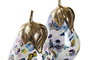 DKD Home Decor Figura de Resina Pera Multicolor