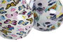DKD Home Decor Figura de Resina Pera Multicolor