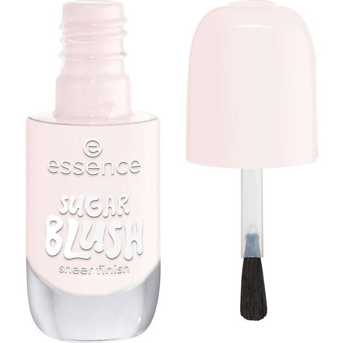 Essence Gel Nail Polish esmalte de uñas gel #05-Sugar Blush 8 ml - Color Duradero y Brillante Sin Necesidad de Lámpara UV