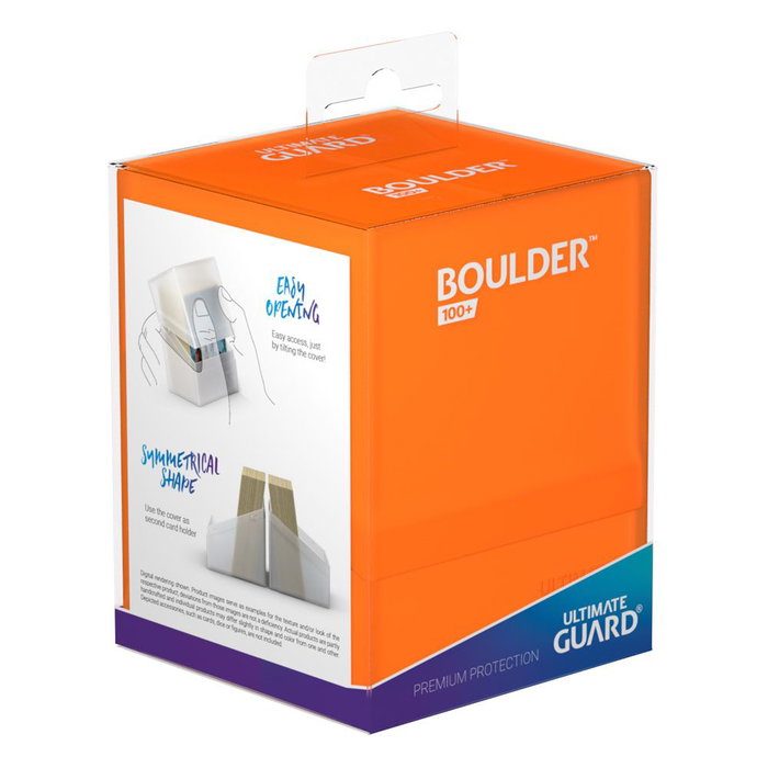 Ultimate Guard Boulder 100+ - Poppy Topaz Ultimate Guard Boulder 100+ - Poppy Topaz