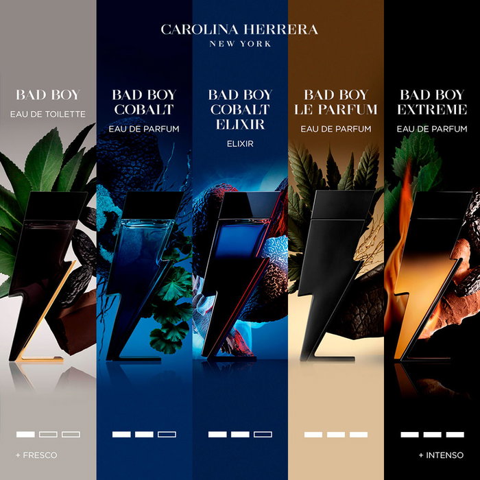 Carolina Herrera Bad Boy Cobalt Elixir Eau de Parfum para Hombre 150 ml Vaporizador Carolina Herrera Bad Boy Cobalt Elixir Eau de Parfum para Hombre 150 ml Vaporizador