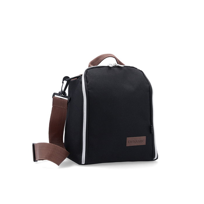 Quid Bolsa Portamenú Dynamic Negro 20x13x20 cm