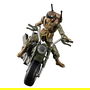 Megahouse Figura G.M.G Mobile Suit Gundam Soldado General y Motocicleta Exclusiva 10cm PVC