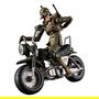 Megahouse Figura G.M.G Mobile Suit Gundam Soldado General y Motocicleta Exclusiva 10cm PVC