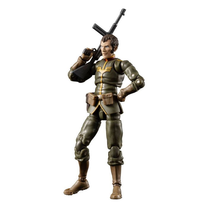 Megahouse Figura G.M.G Mobile Suit Gundam Soldado General y Motocicleta Exclusiva 10cm PVC