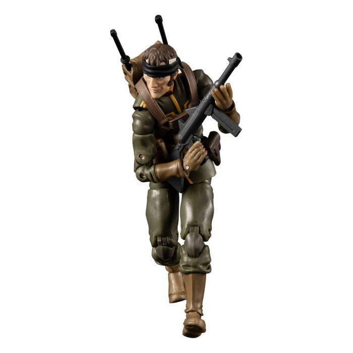 Megahouse Figura G.M.G Mobile Suit Gundam Soldado General y Motocicleta Exclusiva 10cm PVC