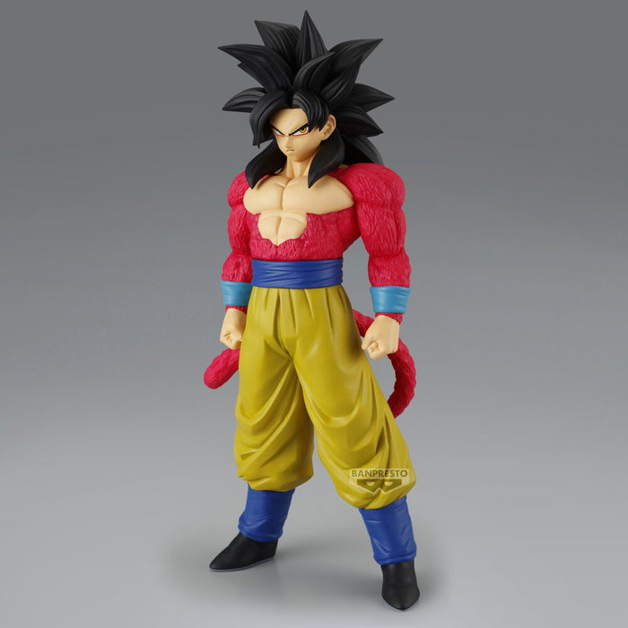 BANPRESTO Figura Son Goku Solid Edge Works Super Saiyan 4 Dragon Ball GT 21cm