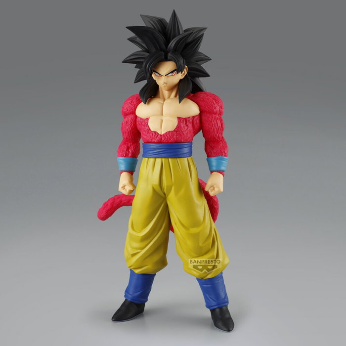 BANPRESTO Figura Son Goku Solid Edge Works Super Saiyan 4 Dragon Ball GT 21cm