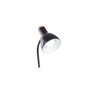 Magnolia Lámpara de Mesa Acero Negro E27