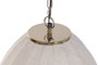 DKD Home Decor Lámpara de Techo de Algodón y Hierro Natural 55x55x120 cm