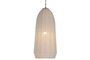DKD Home Decor Lámpara de Techo de Algodón y Hierro Natural 55x55x120 cm