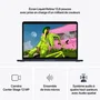 Apple MDHE4FNA - MacBook Air de 13.6 Pulgadas con Chip M5, 16GB RAM, 512GB SSD, CPU 10 núcleos, GPU 8 núcleos - Color Medianoche (Modelo 2026)