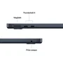 Apple MDHE4FNA - MacBook Air de 13.6 Pulgadas con Chip M5, 16GB RAM, 512GB SSD, CPU 10 núcleos, GPU 8 núcleos - Color Medianoche (Modelo 2026)