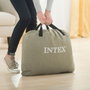 Intex Comfort Plush Cama elevada para invitados eléctrica 1 persona 64412ND