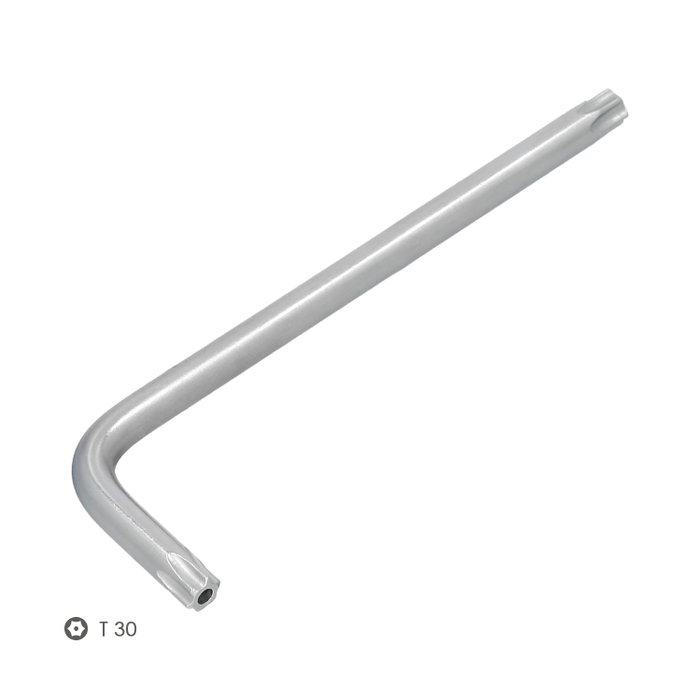 WOLFPACK LINEA PROFESIONAL Llave Torx Inviolable Larga T30 WOLFPACK LINEA PROFESIONAL Llave Torx Inviolable Larga T30