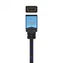 Aisens Cable Alargador HDMI A120-0452 Macho - Hembra V2.0, 4K@60Hz, 1m, Negro/Azul