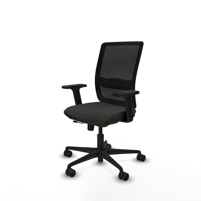 PIQUERAS Y CRESPO Silla de oficina Haches con mecanismo Sincro/Traslack y Brazos 2D PIQUERAS Y CRESPO Silla de oficina Haches con mecanismo Sincro/Traslack y Brazos 2D