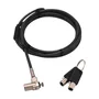 Dicota D31831 Cable Antirrobo para Portátil 2 Metros, Negro y Plata