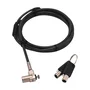 Dicota D31831 Cable Antirrobo para Portátil 2 Metros, Negro y Plata