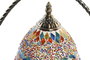 DKD Home Decor Lámpara de Sobremesa Casablanca Mosaico Multicolor