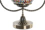 DKD Home Decor Lámpara de Sobremesa Casablanca Mosaico Multicolor
