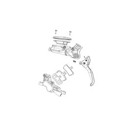 Sram Adaptador Freno Disco Trasero Postmount 203 mm a 220 mm