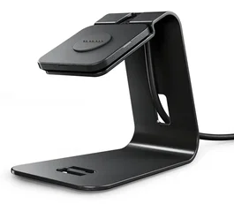 Crosscall X-DOCKe Cargador Inalámbrico Interior de Carga Rápida 18W con Cable USB 1 m, Color Negro para Smartphone