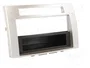 PER.PIC. Bastidor de montaje de radio 2 DIN para Toyota Corolla Verso 2005-2009, Plata