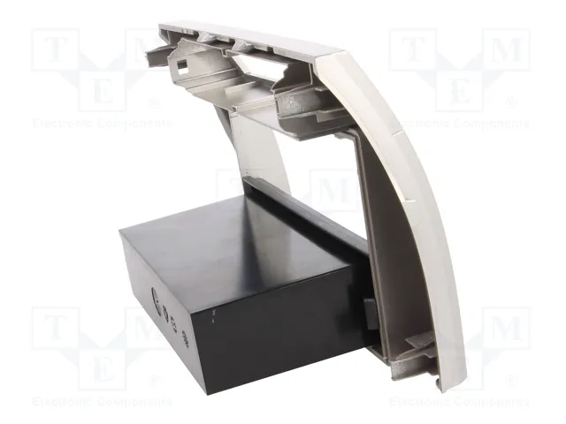 PER.PIC. Bastidor de montaje de radio 2 DIN para Toyota Corolla Verso 2005-2009, Plata