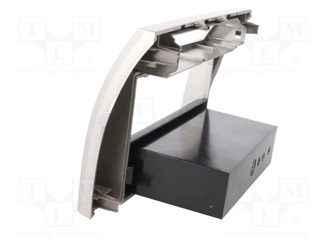 PER.PIC. Bastidor de montaje de radio 2 DIN para Toyota Corolla Verso 2005-2009, Plata