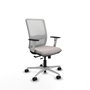 PIQUERAS Y CRESPO Silla de oficina Haches con mecanismo Sincro/Traslack Blanco