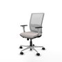 PIQUERAS Y CRESPO Silla de oficina Haches con mecanismo Sincro/Traslack Blanco