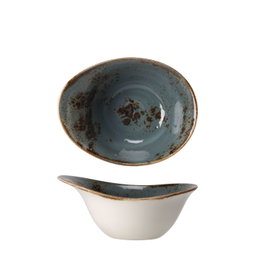 Steelite Bol Freestyle de Vitro Porcelana para Vajilla - 18x14 cm, Color Azul (Set de 12)