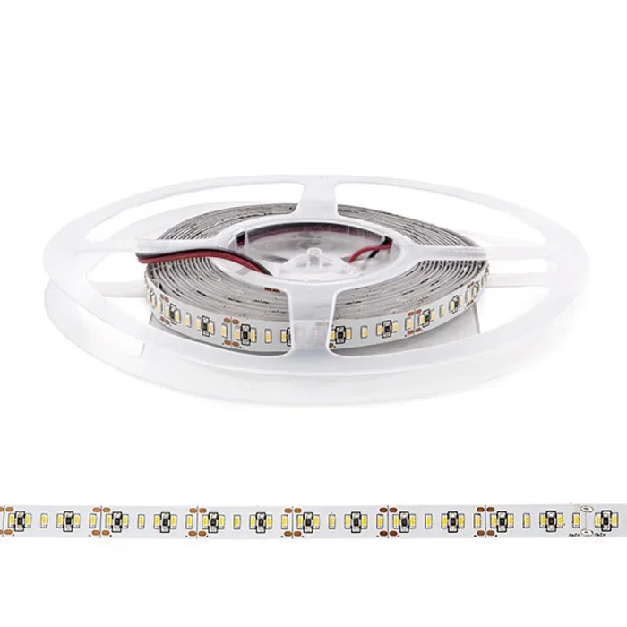 Tira de LEDs 204 LEDs/M 105W 2303Lm CRI90 2700K SMD3014 24VDC IP20 x5M 50.000H SU-3014-204-21W-WW