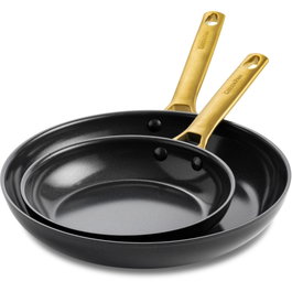 GreenPan Padova Reserve Juego de 2 Sartenes 20+26cm Negro