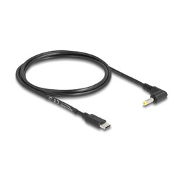 DeLOCK Cable de alimentación USB Tipo-C™ a DC 4,0 x 1,7 mm angular 1,5 m