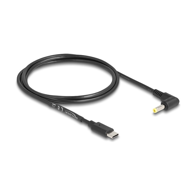 DeLOCK Cable de alimentación USB Type-C™ a CC 4,0 x 1,7 mm angular 1,5 m 85665