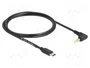 DeLOCK Cable de alimentación USB Type-C™ a CC 4,0 x 1,7 mm angular 1,5 m 85665