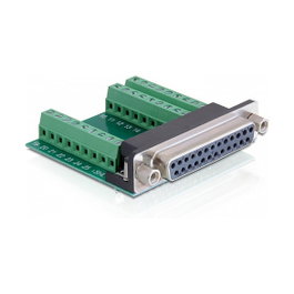 DeLOCK 65317 Adaptador de bloque de terminales 25p a 27p